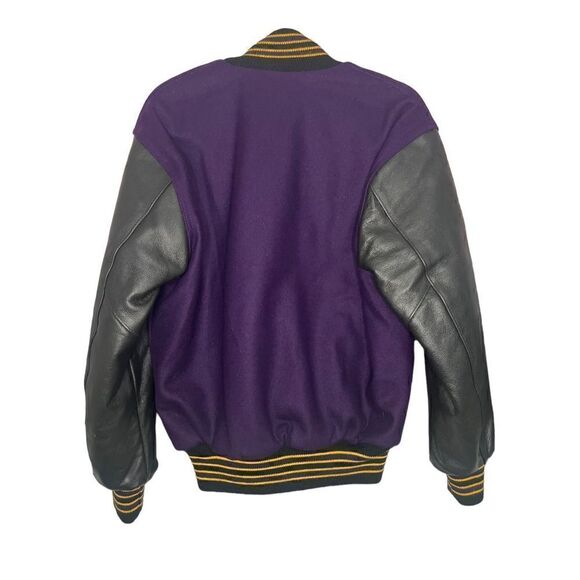 NEW Rock Creek Athletics Wool and Leather Lettermen Jacket - Men’s S - Picture 6 of 7